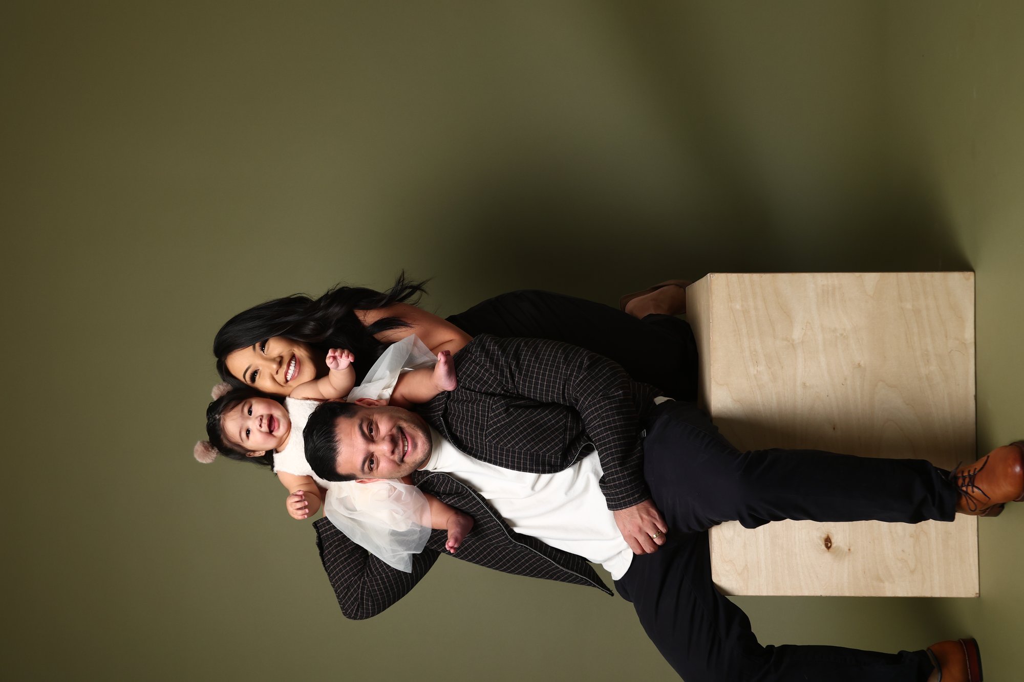 Brian with Paula and Naomi